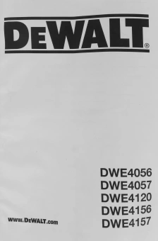 Углошлифовальная машина DeWalt DWE4057 800Вт 11800об/мин рез.шпин.:M14 d=125мм (DWE4057-QS) - купить недорого с доставкой в интернет-магазине