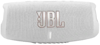 Колонка порт. JBL Charge 5 белый 40W 2.0 BT 15м 7500mAh (JBLCHARGE5WHT) - купить недорого с доставкой в интернет-магазине