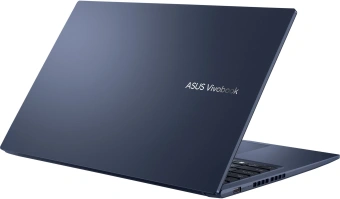 Ноутбук Asus VivoBook X1502ZA-BQ2345 Core i7 12700H 16Gb SSD512Gb Intel Iris Xe graphics 15.6" IPS FHD (1920x1080) noOS blue WiFi BT Cam (90NB0VX1-M03780) - купить недорого с доставкой в интернет-магазине