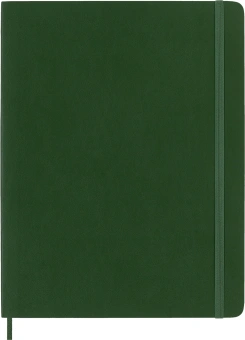 Блокнот Moleskine CLASSIC SOFT QP624K15 XLarge 190х250мм 192стр. пунктир мягкая обложка зеленый - купить недорого с доставкой в интернет-магазине