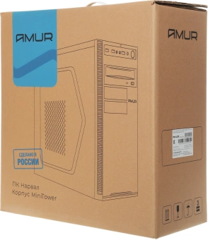 ПК Amur Нарвал B7I21 АМУЕ.466219.002 MT i5 12400 (2.5) 16Gb SSD512Gb UHDG 730 FreeDOS 2.5xGbitEth+1xGbitEth 500W мышь клавиатура черный (RUS) (АМУЕ.466219.002 2149657) - купить недорого с доставкой в интернет-магазине