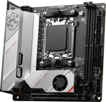 Материнская плата MSI MPG B650I EDGE WIFI SocketAM5 AMD B650 2xDDR5 mini-ITX AC`97 8ch(7.1) 2.5Gg RAID+HDMI - купить недорого с доставкой в интернет-магазине