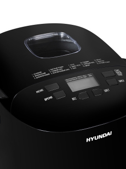 Хлебопечь Hyundai HYBM-P0513 550Вт черный - купить недорого с доставкой в интернет-магазине