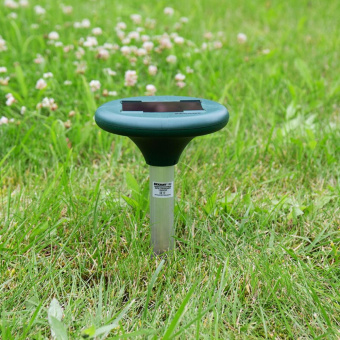 Отпугиватель Rexant 71-0027 ультразвуковой портативный 400-1000 кГц р.д.:30м зеленый/серебристый - купить недорого с доставкой в интернет-магазине