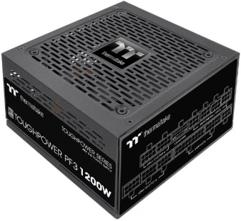 Блок питания Thermaltake ATX 1200W Toughpower PF3 Gen.5 80+ platinum 24pin APFC 120mm fan color LED 12xSATA Cab Manag RTL - купить недорого с доставкой в интернет-магазине