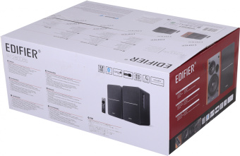 Колонки Edifier R1280DBs 2.0 черный 42Вт BT - купить недорого с доставкой в интернет-магазине
