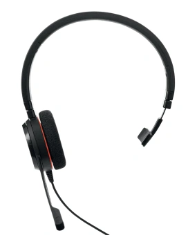 Наушники с микрофоном Jabra Evolve 20 черный накладные USB оголовье (4993-823-169) - купить недорого с доставкой в интернет-магазине