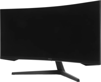Монитор Samsung 34" Odyssey G5 C34G55TWWI черный VA LED 1ms 21:9 HDMI матовая 250cd 178гр/178гр 3440x1440 165Hz DP UW 5.6кг - купить недорого с доставкой в интернет-магазине