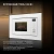Микроволновая печь Hyundai HBW 2040 WG 20л. 800Вт белый (встраиваемая) - купить недорого с доставкой в интернет-магазине