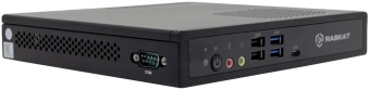 Неттоп Raskat Standart 307 SFF i3 12100 (3.3) 8Gb SSD256Gb UHDG 730 без ОС 2xGbitEth WiFi BT 90W черный (RUS) (STANDART307166130) - купить недорого с доставкой в интернет-магазине