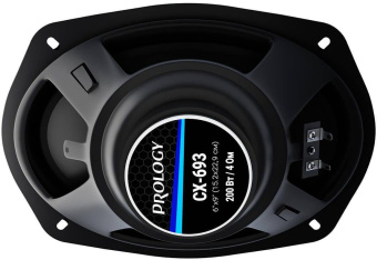 Колонки автомобильные Prology CX-693 200Вт 90дБ 4Ом 15x23см (6x9дюйм) (ком.:2кол.) коаксиальные трехполосные - купить недорого с доставкой в интернет-магазине