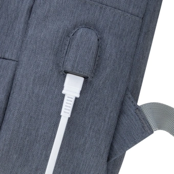 Рюкзак для ноутбука 15.6" Riva 7562 темно-серый полиэстер - купить недорого с доставкой в интернет-магазине