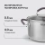 Кастрюля Rondell Akzent RDS-1387 2.1л. d=18см (с крышкой) стальной - купить недорого с доставкой в интернет-магазине
