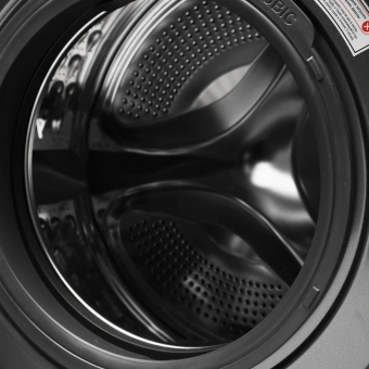 Стиральная машина Hyundai WFD8401 класс: B загр.фронтальная макс.:8кг (с сушкой) темно-серый инвертор - купить недорого с доставкой в интернет-магазине
