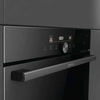 Духовой шкаф Электрический Gorenje BSA6747DGWI черный - купить недорого с доставкой в интернет-магазине