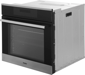 Духовой шкаф Электрический Haier HOX-FP3ABX черный/нержавеющая сталь - купить недорого с доставкой в интернет-магазине
