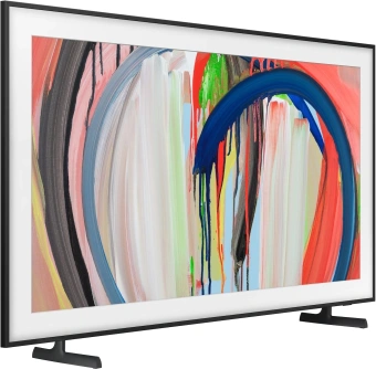 Телевизор QLED Samsung 65" QE65LS03HAUXPY The Frame черный 4K Ultra HD 120Hz DVB-T2 DVB-C DVB-S2 USB WiFi Smart TV - купить недорого с доставкой в интернет-магазине