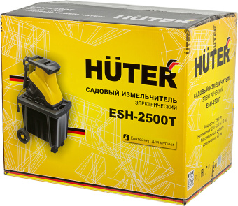 Садовый измельчитель Huter ESH-2500T 2500Вт 4600об/мин - купить недорого с доставкой в интернет-магазине