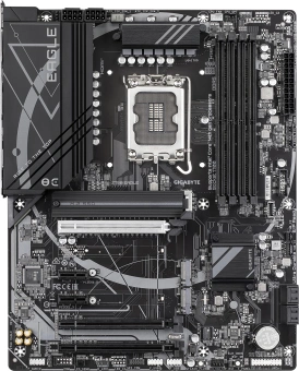 Материнская плата Gigabyte Z790 EAGLE Soc-1700 Intel Z790 4xDDR5 ATX AC`97 8ch(7.1) 2.5Gg RAID+HDMI+DP - купить недорого с доставкой в интернет-магазине