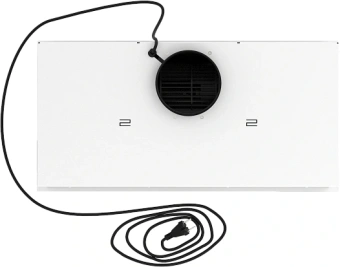 Вытяжка встраиваемая Elikor Cube Basic 60П-630-К3Д белый управление: кнопочное (1 мотор) - купить недорого с доставкой в интернет-магазине