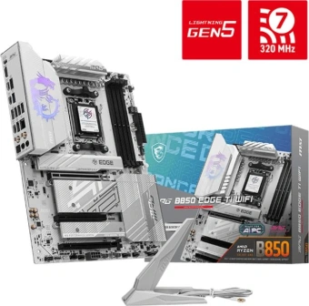 Материнская плата MSI MPG B850 EDGE TI WIFI SocketAM5 AMD B850 4xDDR5 ATX AC`97 8ch(7.1) 5Gigabit RAID+HDMI - купить недорого с доставкой в интернет-магазине