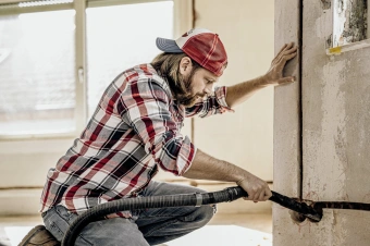Строительный пылесос Karcher WD 6 P S V-30/6/22/T 1300Вт (уборка: сухая/влажная/выдув/сбор воды) желтый - купить недорого с доставкой в интернет-магазине