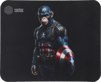 Коврик для мыши Cactus Captain America рисунок 250x200x3мм (CS-MP-D08S) - купить недорого с доставкой в интернет-магазине