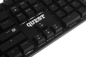 Клавиатура Defender Gk-596 механическая черный USB for gamer LED (45596) кабель 1.5м - купить недорого с доставкой в интернет-магазине