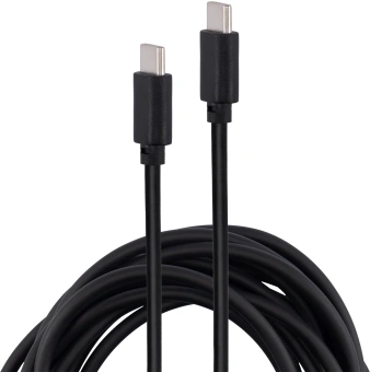 Кабель Buro BU-USB-CC-3M-100W USB Type-C (m)-USB Type-C (m) 3м черный - купить недорого с доставкой в интернет-магазине