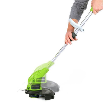 Триммер электрический Greenworks GST5033 500Вт неразбор.штан. реж.эл.:леска - купить недорого с доставкой в интернет-магазине
