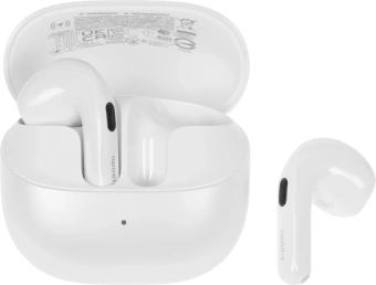 Гарнитура вкладыши Xiaomi Buds 6 белый беспроводные bluetooth в ушной раковине (BHR08OGGL) - купить недорого с доставкой в интернет-магазине