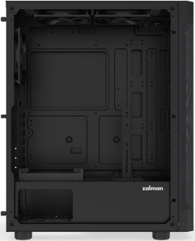 Корпус Zalman i4 черный без БП ATX 5x120mm 2xUSB2.0 1xUSB3.0 audio bott PSU - купить недорого с доставкой в интернет-магазине