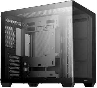 Корпус Deepcool CG530 черный без БП ATX 10x120mm 4x140mm 1xUSB2.0 2xUSB3.0 audio bott PSU - купить недорого с доставкой в интернет-магазине