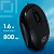 Мышь Оклик 105S черный оптическая 800dpi USB для ноутбука 3but (400941)