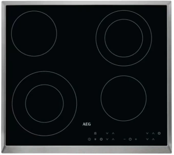 Варочная поверхность AEG HK634021XB черный/нержавеющая сталь - купить недорого с доставкой в интернет-магазине