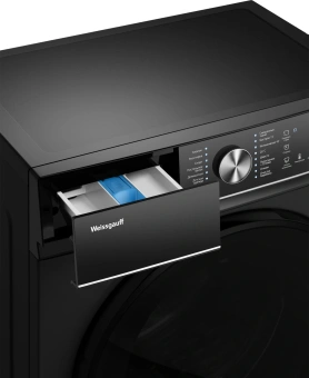 Стиральная машина Weissgauff WM 47147 DC Inverter Steam Black класс: A+++ загр.фронтальная макс.:7кг черный инвертор - купить недорого с доставкой в интернет-магазине