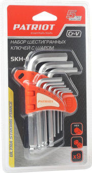 Набор ключей Patriot SKH-9 (350002003) - купить недорого с доставкой в интернет-магазине