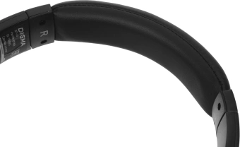 Гарнитура накладные Digma BT-20 ANC черный беспроводные bluetooth оголовье (BT20) - купить недорого с доставкой в интернет-магазине