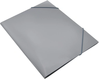 Папка на резинке Silwerhof Eco SE-PR04GREY A4 пластик 0.5мм кор.15мм серый - купить недорого с доставкой в интернет-магазине
