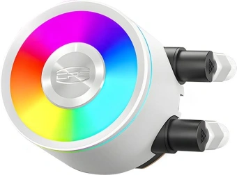 Система водяного охлаждения PcCooler DA360 Pro ARGB Soc-AM5/AM4/1200/1700/1851 белый 4-pin 33.8dB Al 300W Ret (DA360PRO-WHAWXX-GL) - купить недорого с доставкой в интернет-магазине