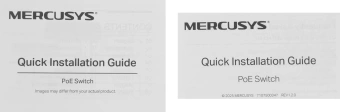 Коммутатор Mercusys MS110CP (L2) 8x100Мбит/с 2x1Гбит/с 8PoE+ 65W неуправляемый - купить недорого с доставкой в интернет-магазине