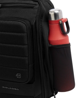 Рюкзак слинг мужской Piquadro Oberon CA7277W150/N черный нейлон/натур.кожа - купить недорого с доставкой в интернет-магазине