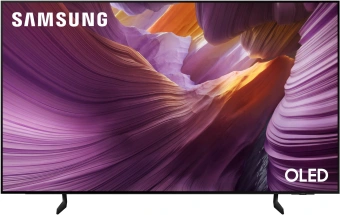 Телевизор OLED Samsung 77" QE77S85FAEXRU Series 9 черный графит 4K Ultra HD 120Hz DVB-T2 DVB-C DVB-S2 USB WiFi Smart TV - купить недорого с доставкой в интернет-магазине