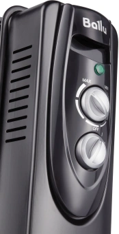 Радиатор масляный Ballu Classic Black BOH/CL-09BRN 2000Вт черный/серый - купить недорого с доставкой в интернет-магазине