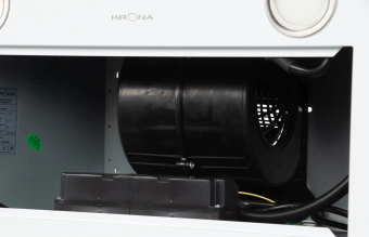 Вытяжка встраиваемая Krona Ameli 600 PB белый управление: кнопочное (1 мотор) - купить недорого с доставкой в интернет-магазине