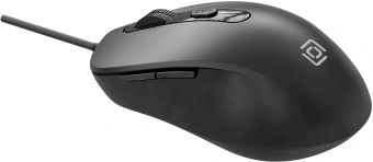 Мышь Оклик 211M черный оптическая 2400dpi USB для ноутбука 6but - купить недорого с доставкой в интернет-магазине