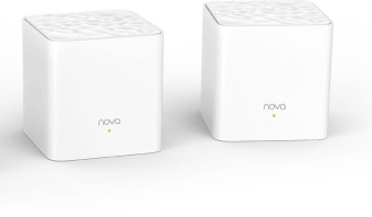 Роутер беспроводной Tenda Nova MW3 (MW3(2-PACK)) AC1200 10/100BASE-TX белый (упак.:2шт) - купить недорого с доставкой в интернет-магазине