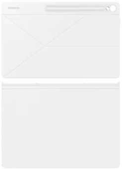 Чехол Samsung для Samsung Galaxy Tab S10 FE+ Smart Book Cover поликарбонат/полиуретан белый (EF-BX620PWEGRU) - цена, купить или заказать с доставкой в интернет-магазине Чехол Samsung для Samsung Galaxy Tab S10 FE+ Smart Book Cover поликарбонат/полиуретан белый (EF-BX620PWEGRU) - купить недорого с доставкой в интернет-магазине