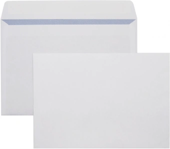 Конверт Silwerhof Eco 124 C4 229x324мм белый силиконовая лента 80г/м2 серая запечатка (pack:500pcs) - купить недорого с доставкой в интернет-магазине
