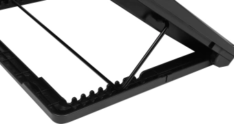 Подставка для ноутбука Digma D-NCP170-2x110RGB 18" 400x288x45мм 52дБ 2xUSB 2x 110ммFAN 1250г Fan-control металл/пластик черный - купить недорого с доставкой в интернет-магазине